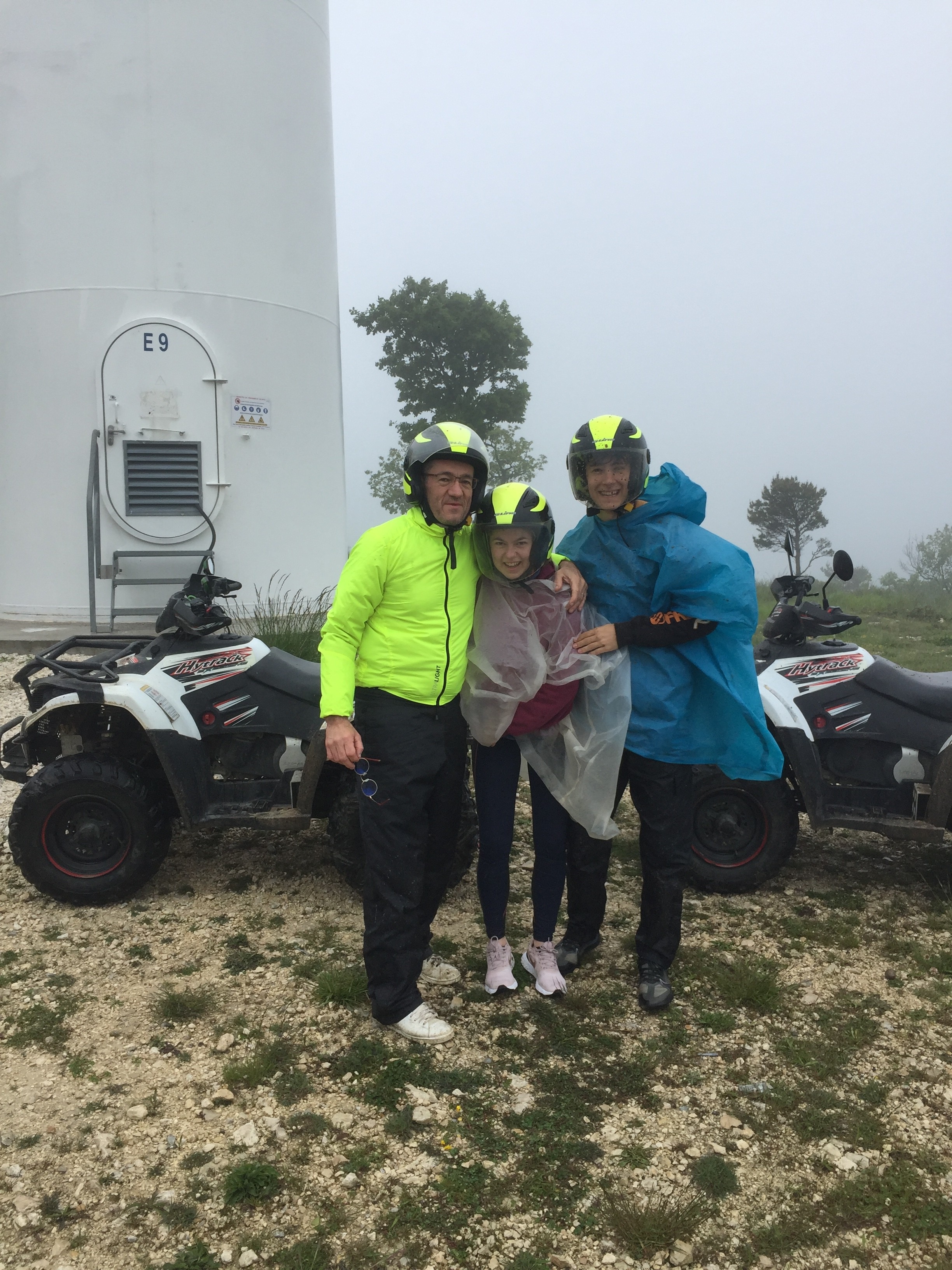 Avec Quad'Else même sous la pluie nos clients sont aux rendez-vous